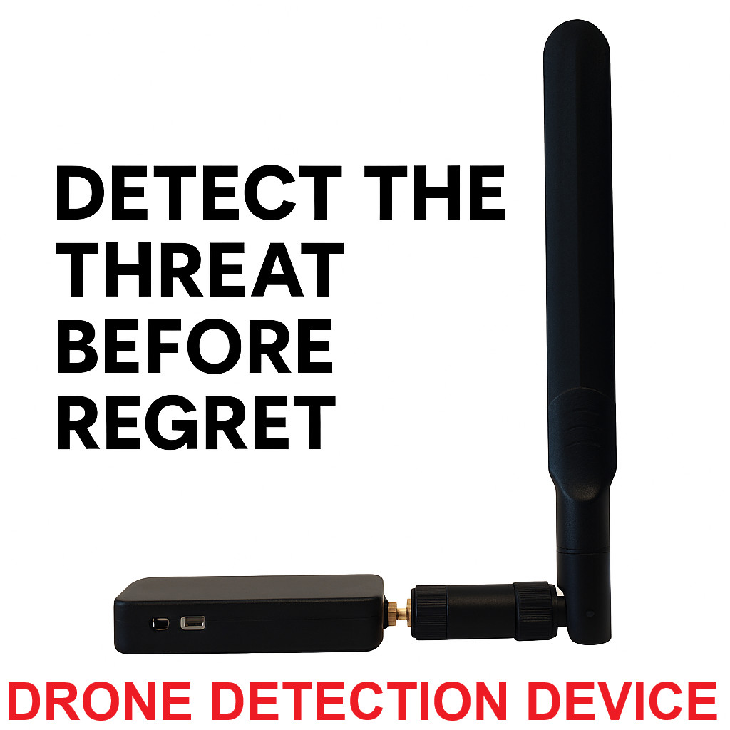Drone and Pilot Detection Device –Handheld Remote ID Receiver for iOS & Android