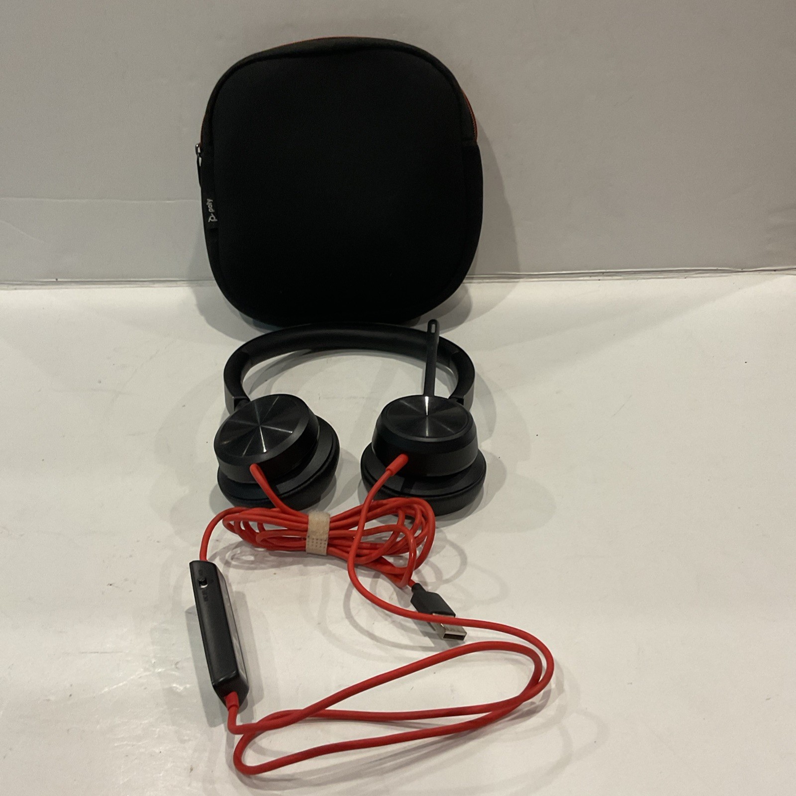 Plantronics | Poly Blackwire BW8225-M USB-A Dual Ear Headset + Travel Case