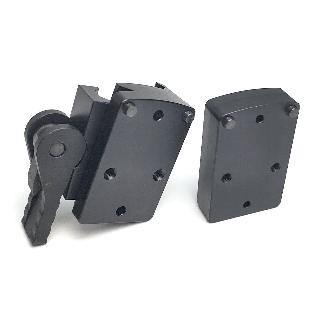 Fits For RMR Red Dot Sight Mount QD Auto Lock Riser Mount Picatinny Rail Base US