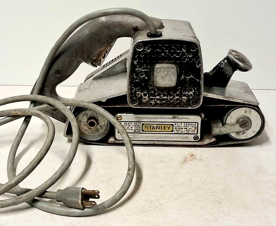 Stanley Heavy Duty 3” x 24” BELT SANDER Corded Electric H-31A Works Great