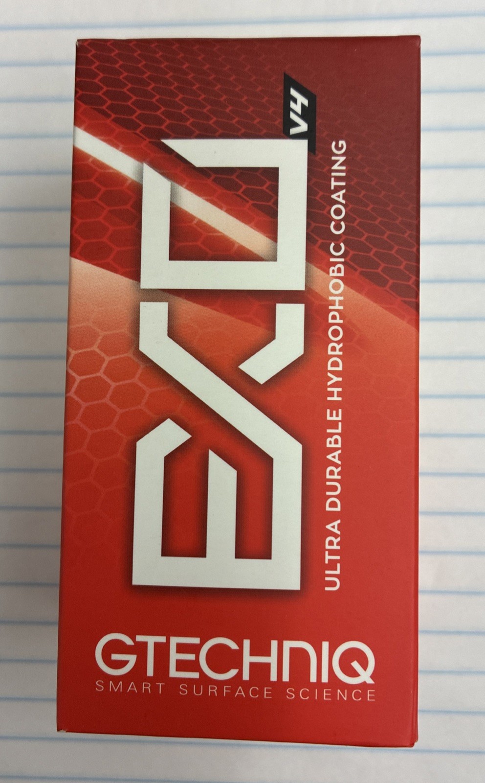 Gtechniq EXO Ultra Durable Hybrid Hydrophobic Coating Sealant/Protectant 50ml.