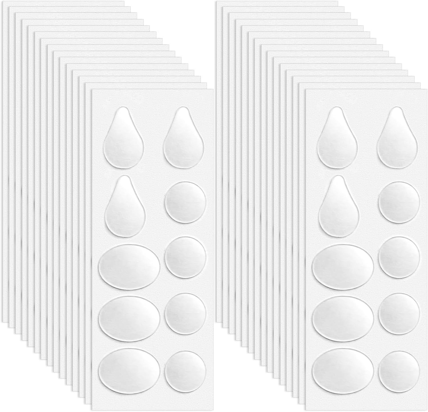 300 Pieces Earring Support Patches Earring Lifters and Backs for Support Pads...