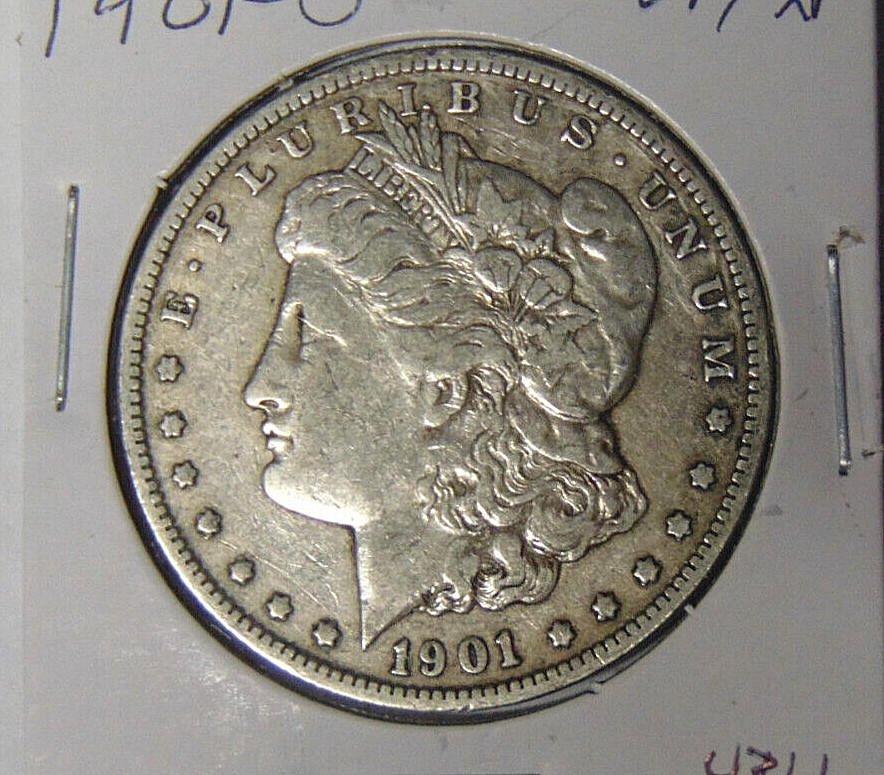 1901-O Morgan Silver Dollar VF/XF New Orleans Mint (92524)