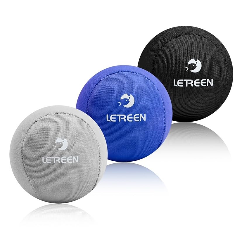 Stress Ball, TriDensity Stress Balls for Adults & Grip Strengthening, Squeeze...