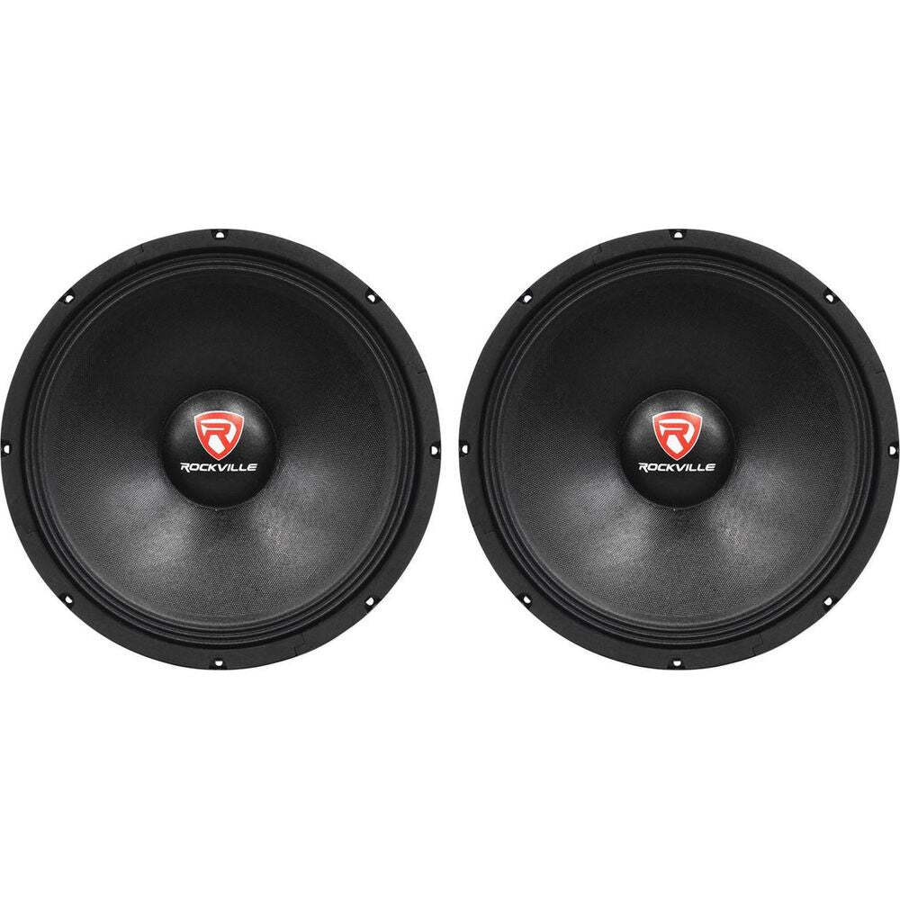(2) New Rockville RVP15W8 2000 Watt 15" Pro Subwoofers 8 Ohm Raw Sub Woofers