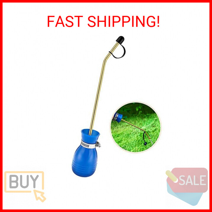 Bulb Duster Garden Sprayer Applicator with Long Copper Tube for Organic Gardenin