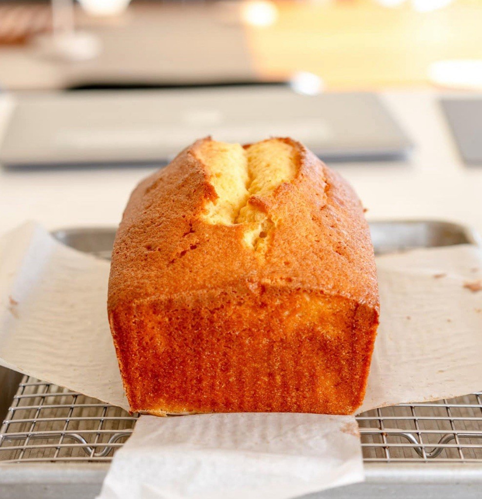 Set Of 2 Homemade Lemon Loaf Cake,Moist & Soft All Natural No Preservatives 8x4