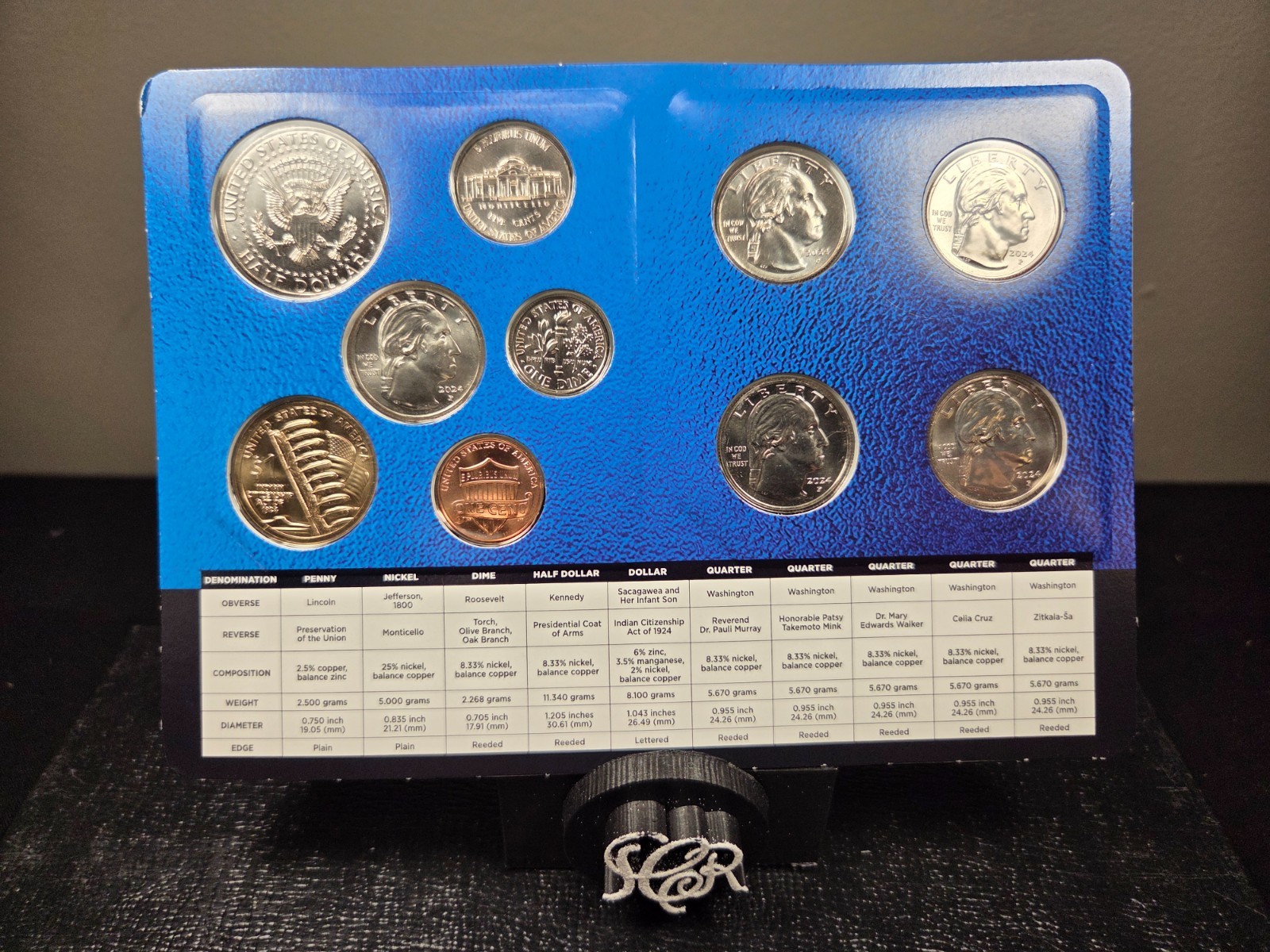 2024 P & D US Mint Uncirculated Set 20 Coins OGP/COA