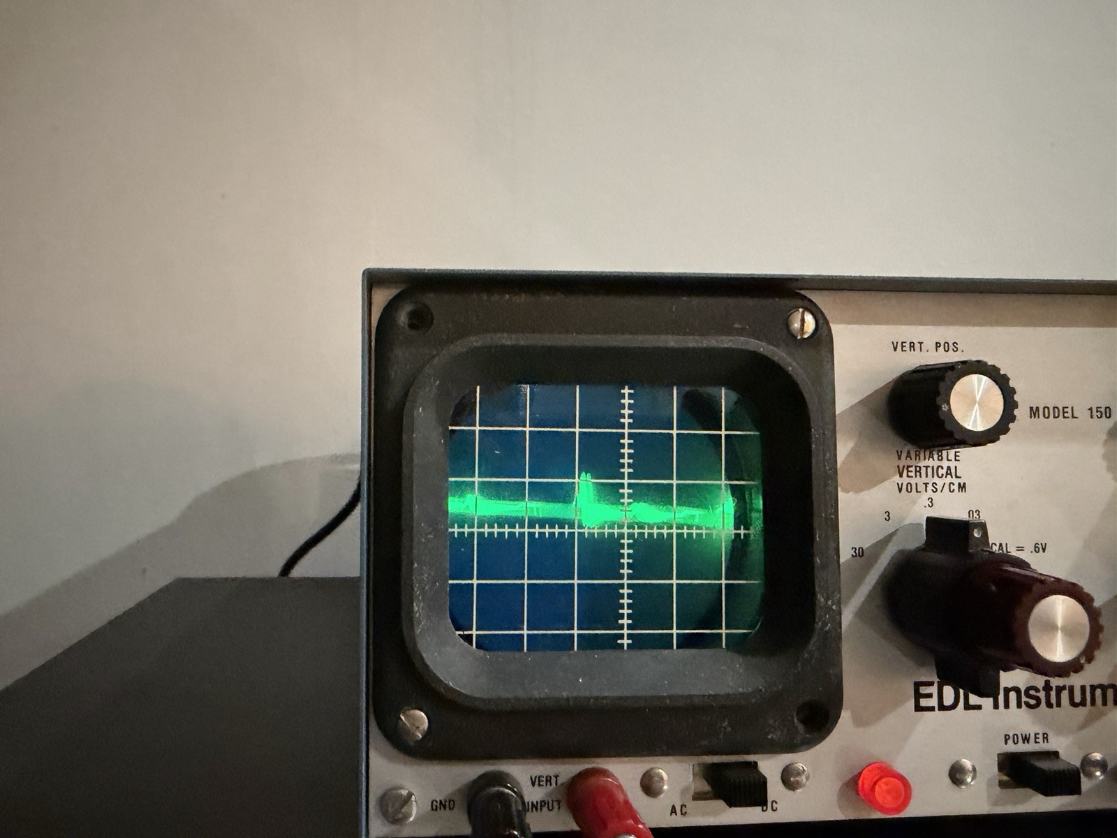 EDL Instruments Model 150 General Purpose Oscilloscope Vintage Lab Device-TESTED