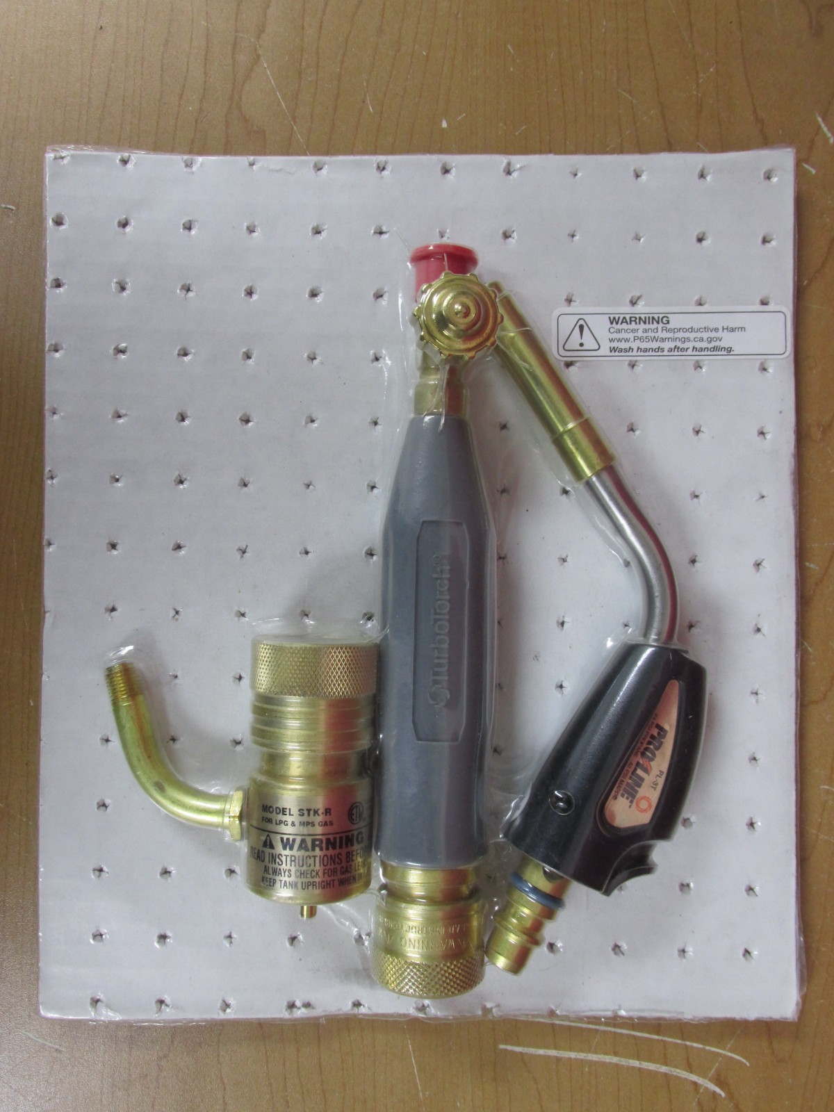 TurboTorch PL-3T Proline Self Lighting Tip 0386-0821 w/ Handle & STK‑R Regulator