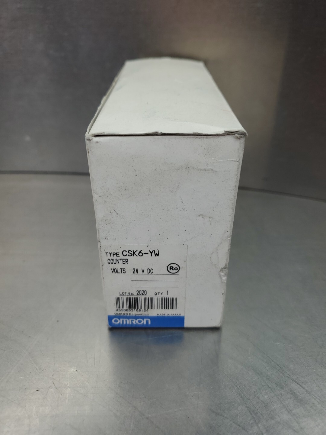 OMRON CSK6-YW COUNTER MODULE, 24VDC 6 Digit Readout. 5D-1