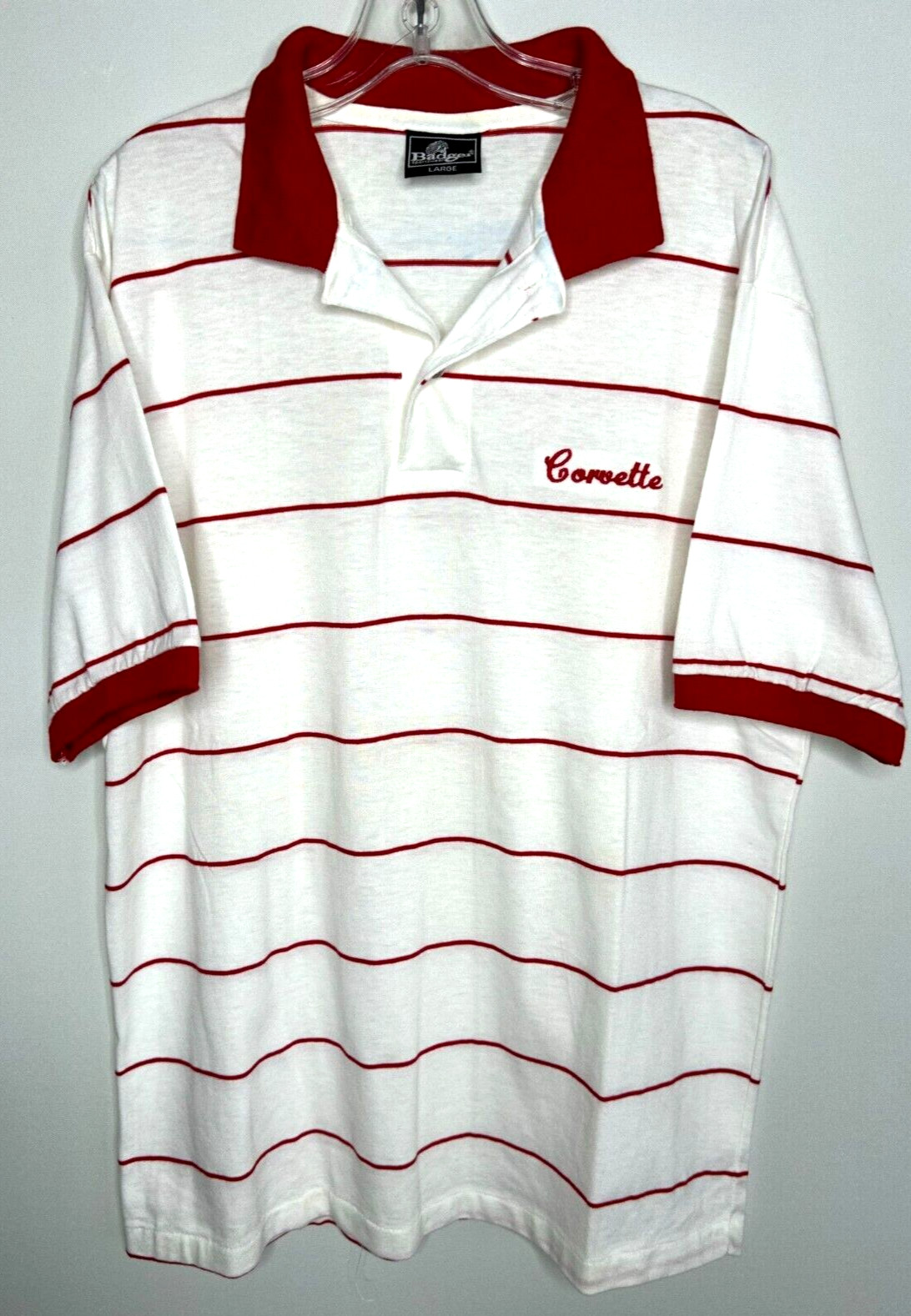 Vintage Corvette Men's Polo Shirt Large