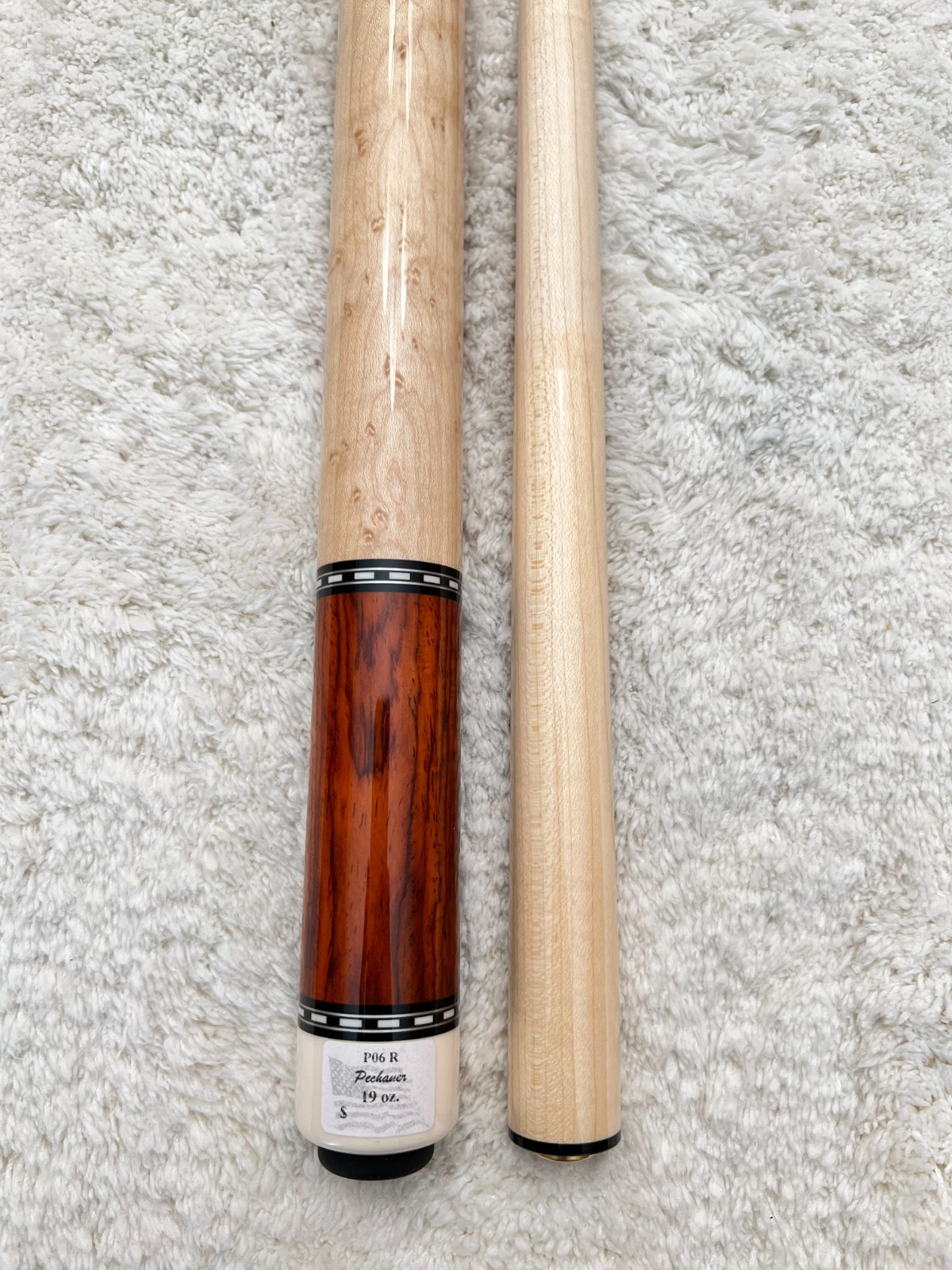 IN STOCK, Pechauer P06-R Pro Series Pool Cue, w/ 12.75mm Shaft, FREE HARD CASE