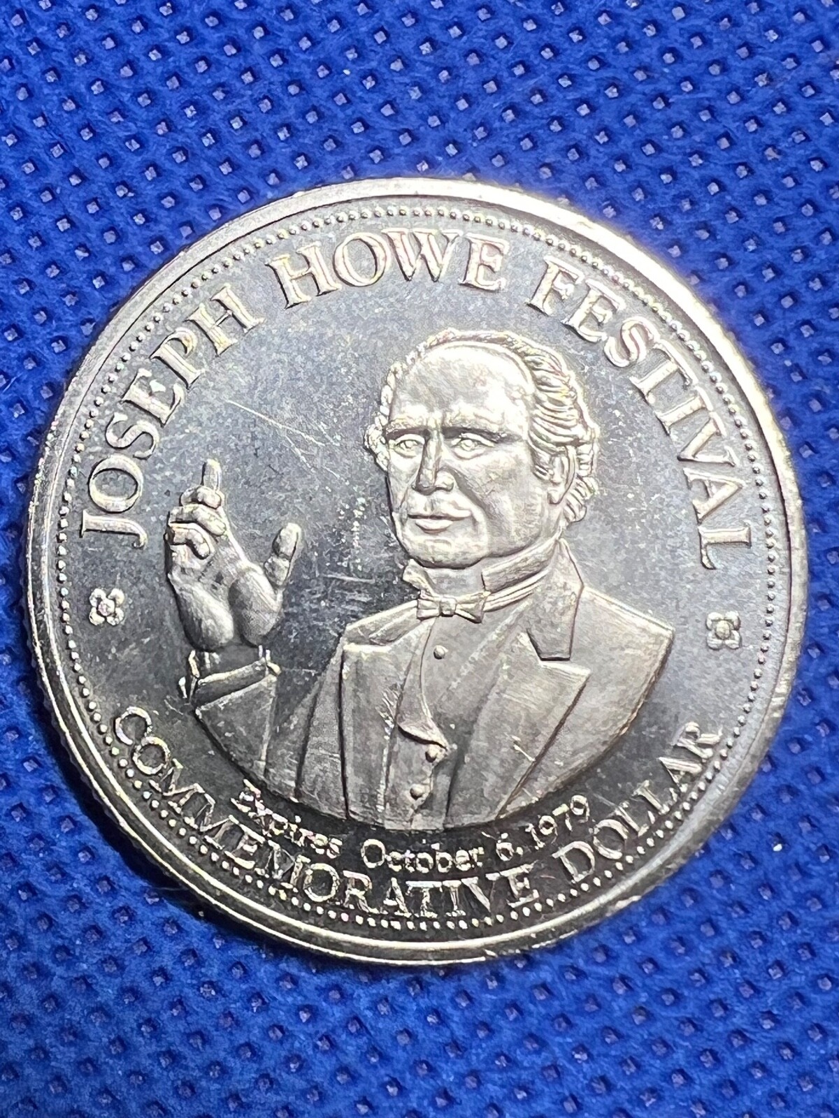 Canada Trade Dollar - Circulated - Joseph Howe Festival Nova Scotia 1979  #725