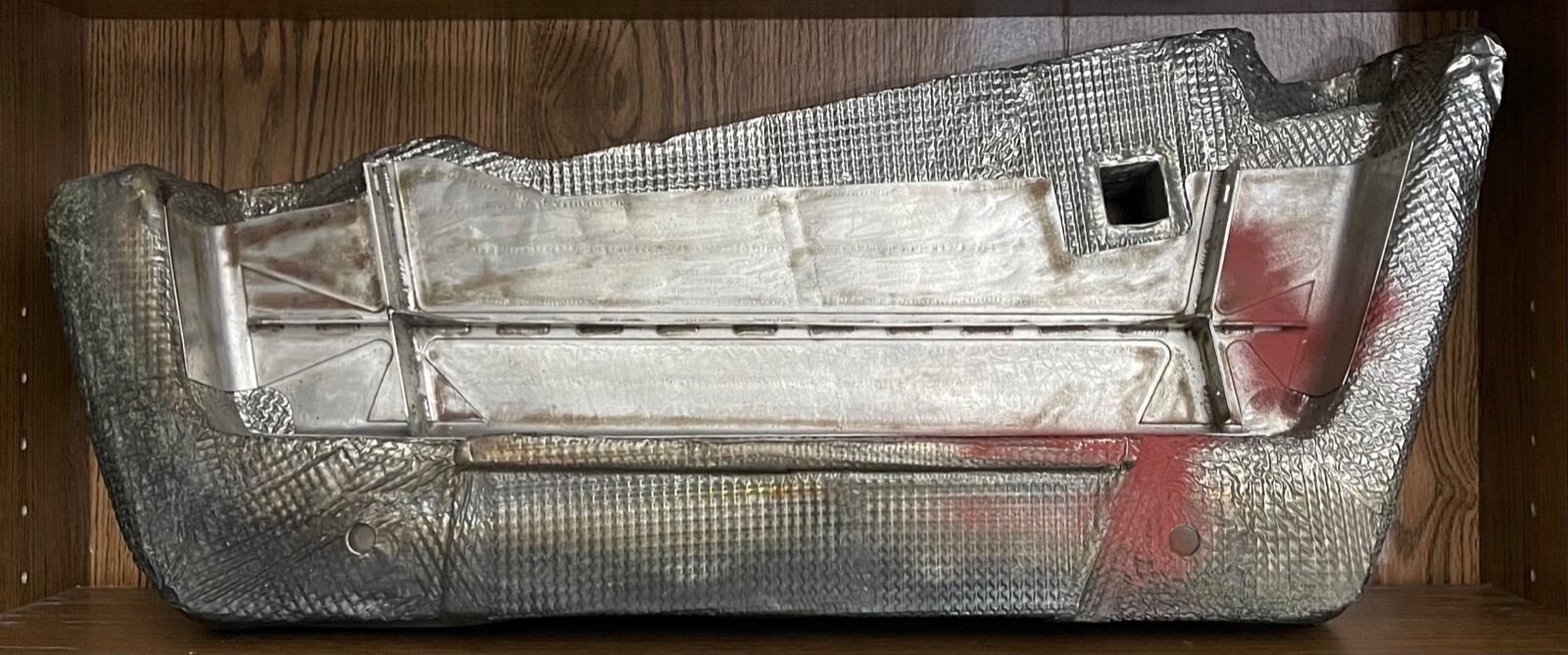 OV-105 ORBITOR ENDEAVOUR FLOWN IN SPACE INSULATOR HUGE ARTIFACT RELIC SCCS