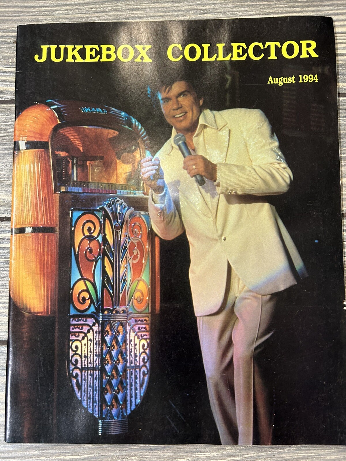 Vintage August 1994 Jukebox Collector Magazine Booklet Collectible