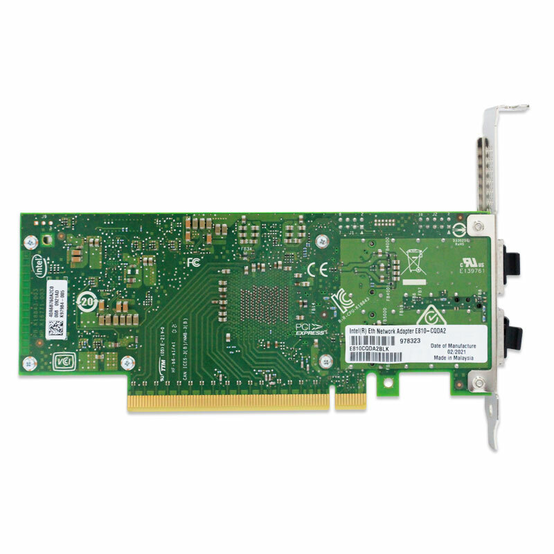 NEW E810-CQDA2 Intel 100GbE Dual Port QSFP28 Eth Network Adapter E810CQDA2