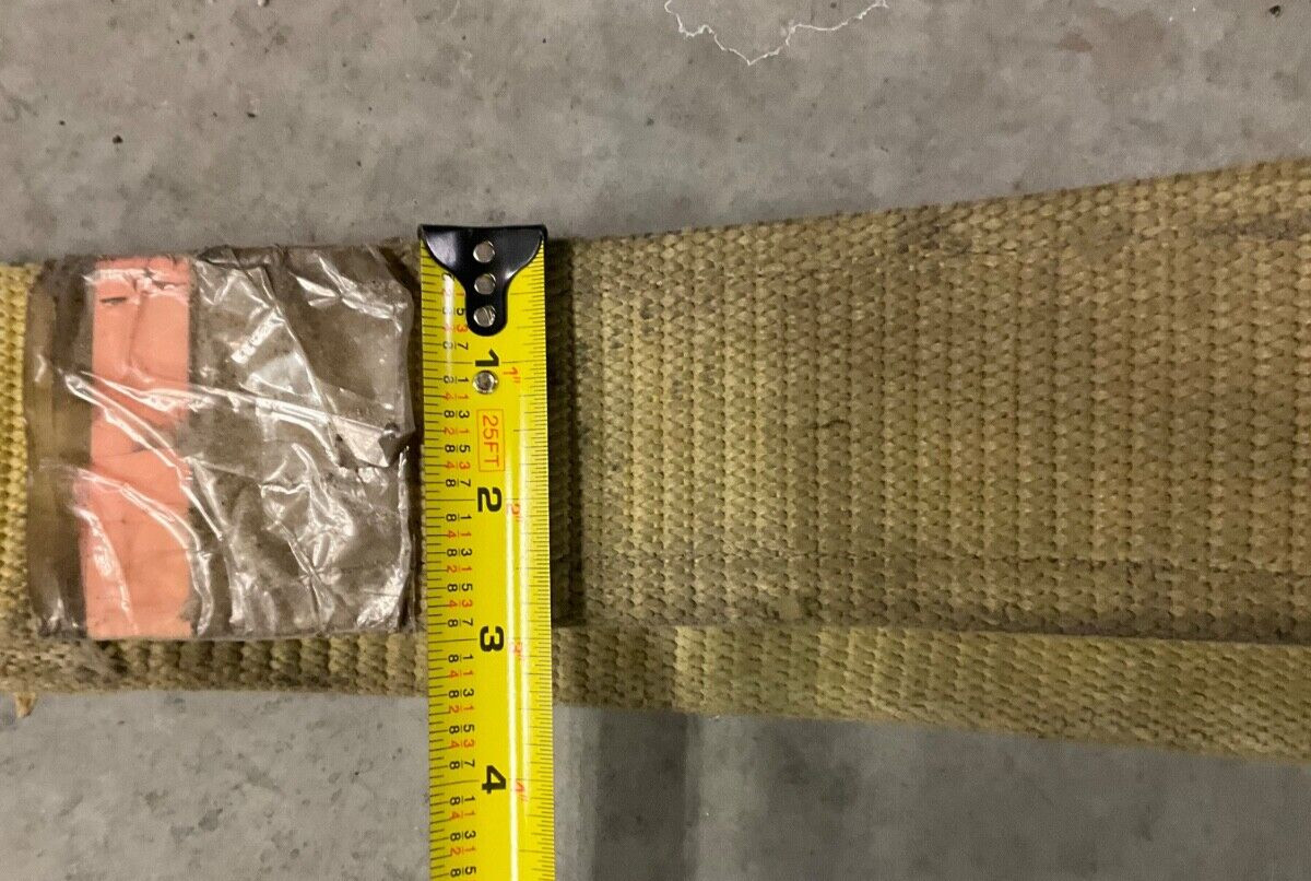 Used MSA 3" x 57" Connector Straps Heavy Duty