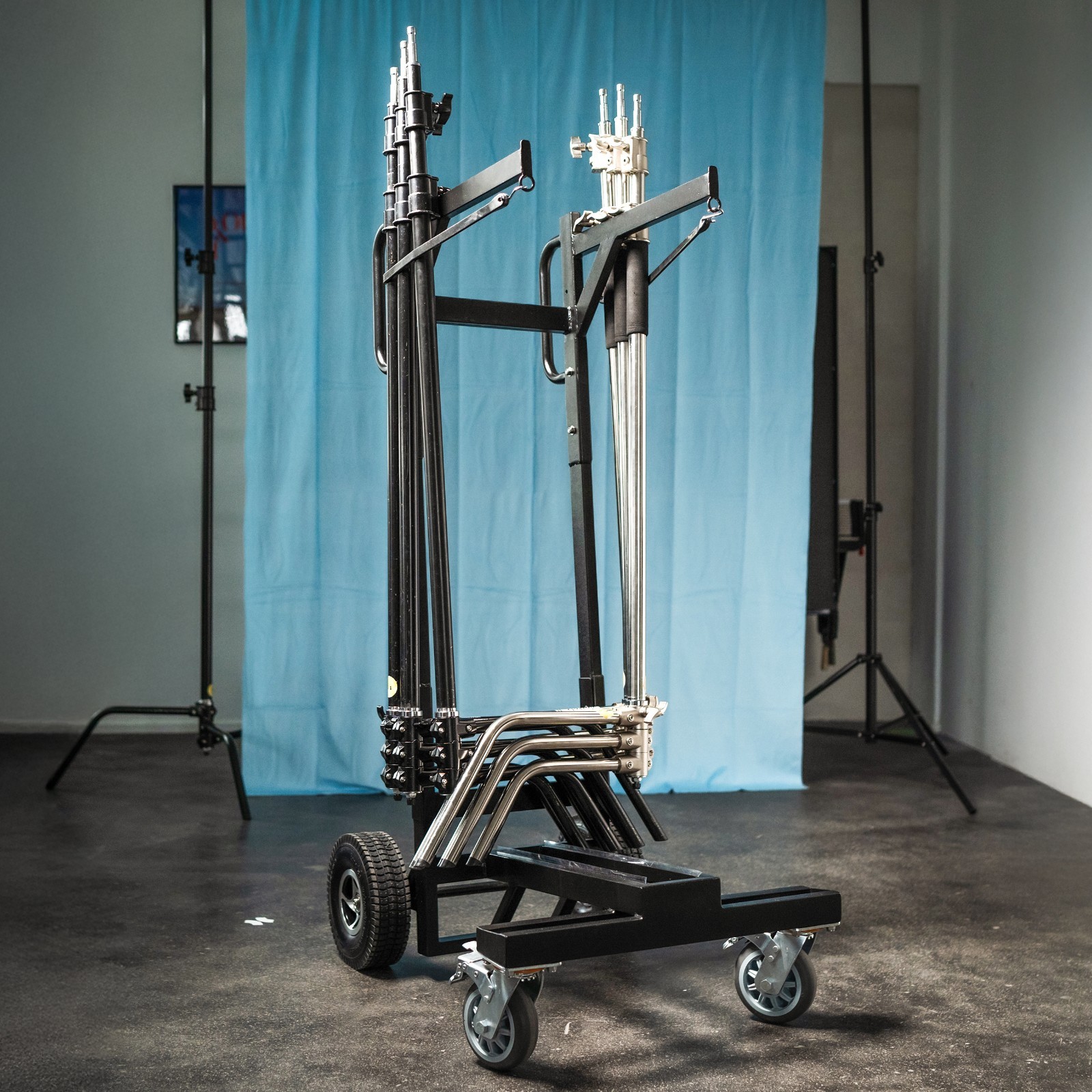 Proaim Vanguard Collapsible Cart for Holding C-stand| Payload 362kg/800lb