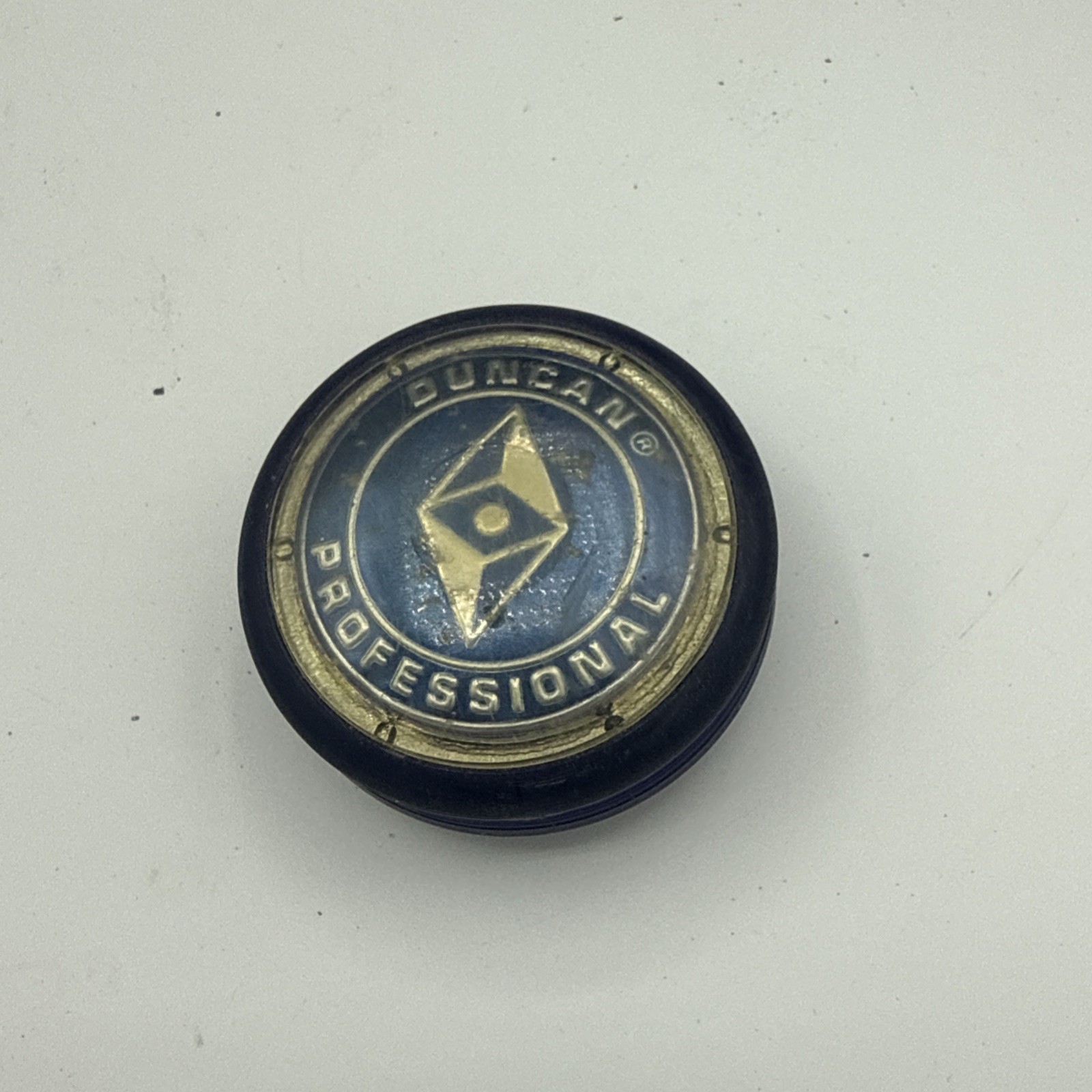 Vintage Duncan Professional Diamond Yoyo Blue No String