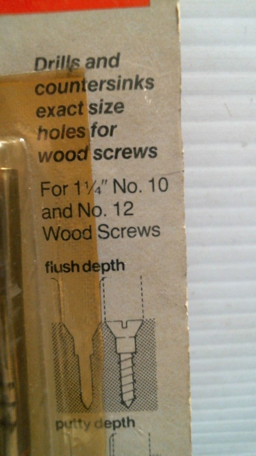 Parker Woodscrew Countersink Bit (C-105) FS