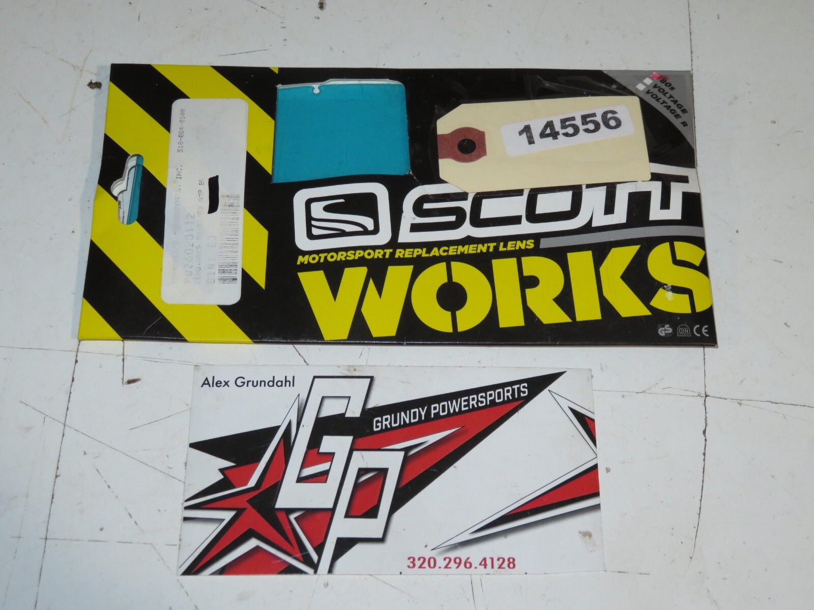 Scott USA - New Lens Works 83 / 87 / 89 AMP Blue Qty 1 - 2602-0112 / 206710-011