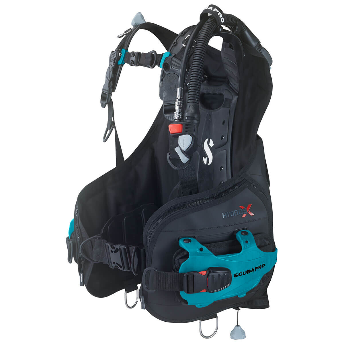 ScubaPro Hydros X Balanced Inflator Women's with Color Kit Installed