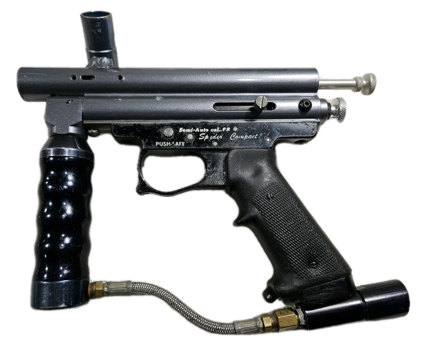 PARTS REPAIR Old School Spyder Paintball Gun With Expansion Chamber Bottomline