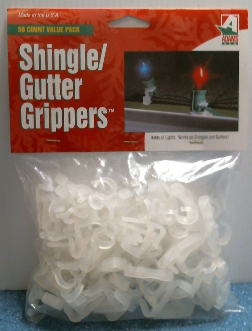 Adams Shingle/Gutter Grippers  50 Pack  (20118)  FS