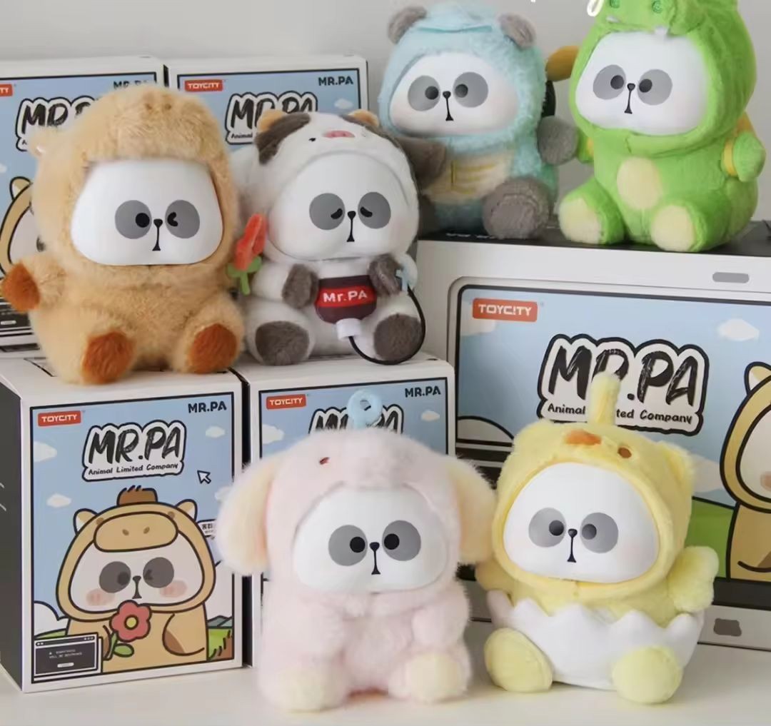Toycity Mr.pa Animal Limited Company Series Blind Box Confirmed Plush Doll