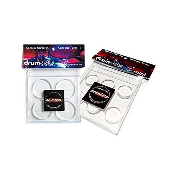 DrumDots Original Drum Dampener Pads - 4pk