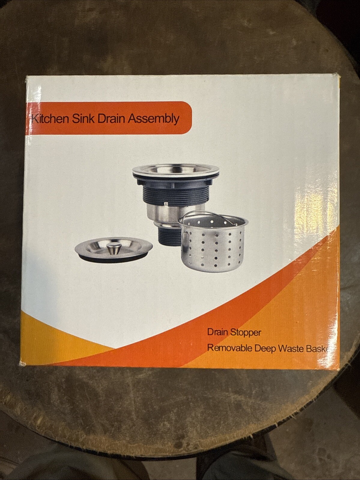 Home Kitchen Sink 3-1/2 Inch Stainless Steel Drain Assembly With Strainer Basket