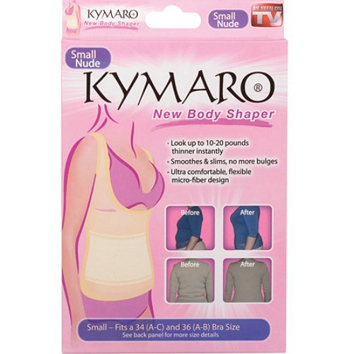 Kymaro Body Shaper, Beige XxLarge Kymaro Shapewear microfiber top only