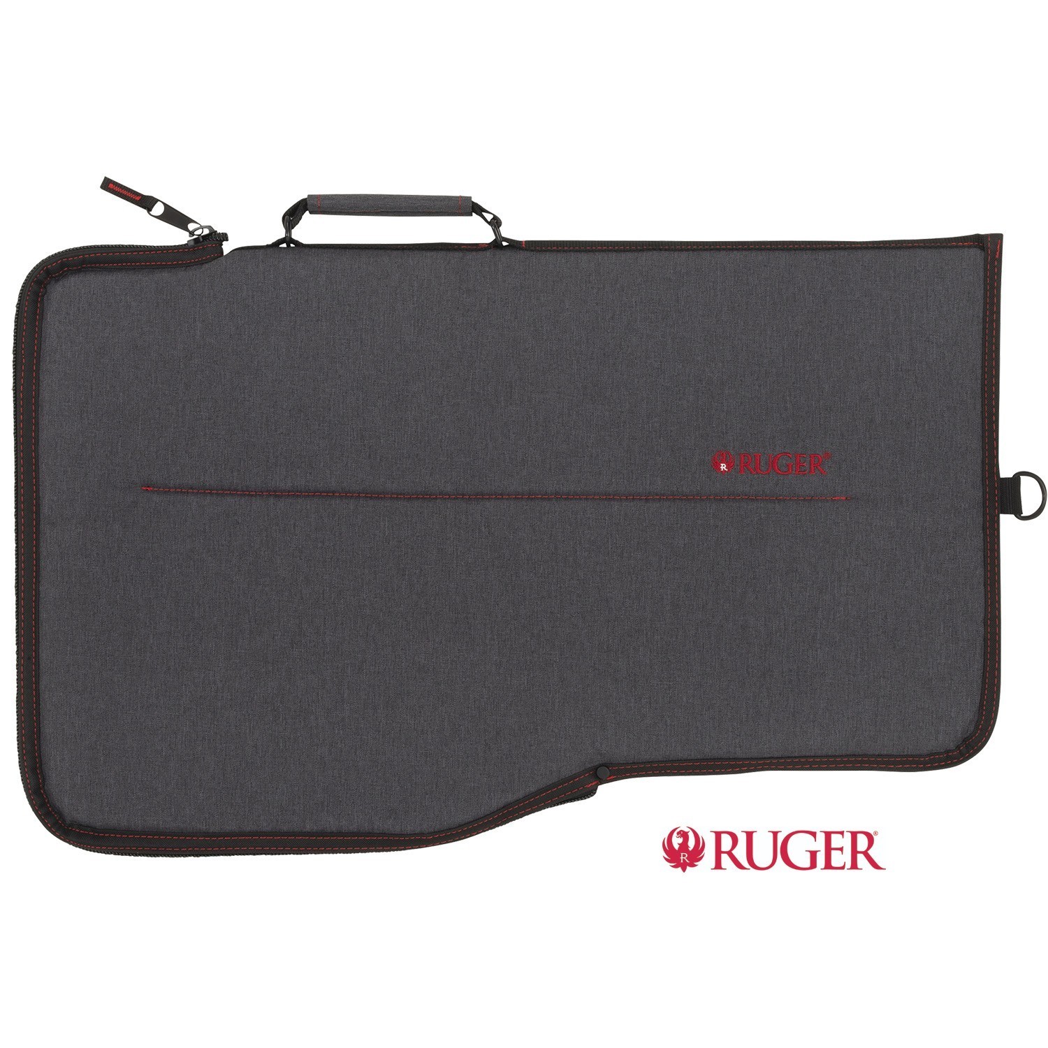 Ruger Blackwater 25" Takedown 10/22 Rifle/Gun Case, Gray/Red, Endura #29734