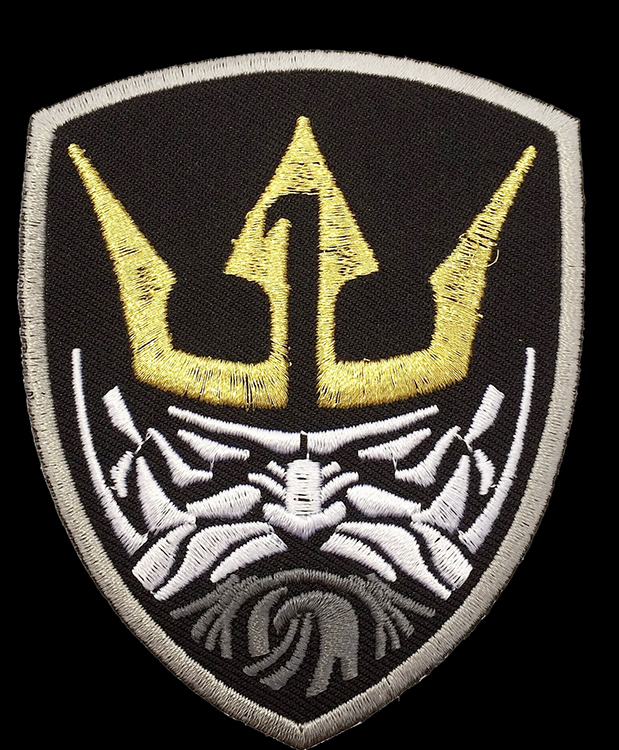 MEDAL OF HONOR KING NEPTUNE EMBROIDERED IRON ON MOH PATCH