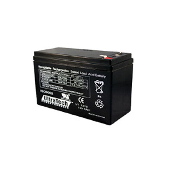 UltraTech IM-1272F1 12v 7AH Sealed Lead Acid Battery (Replaces 1270)
