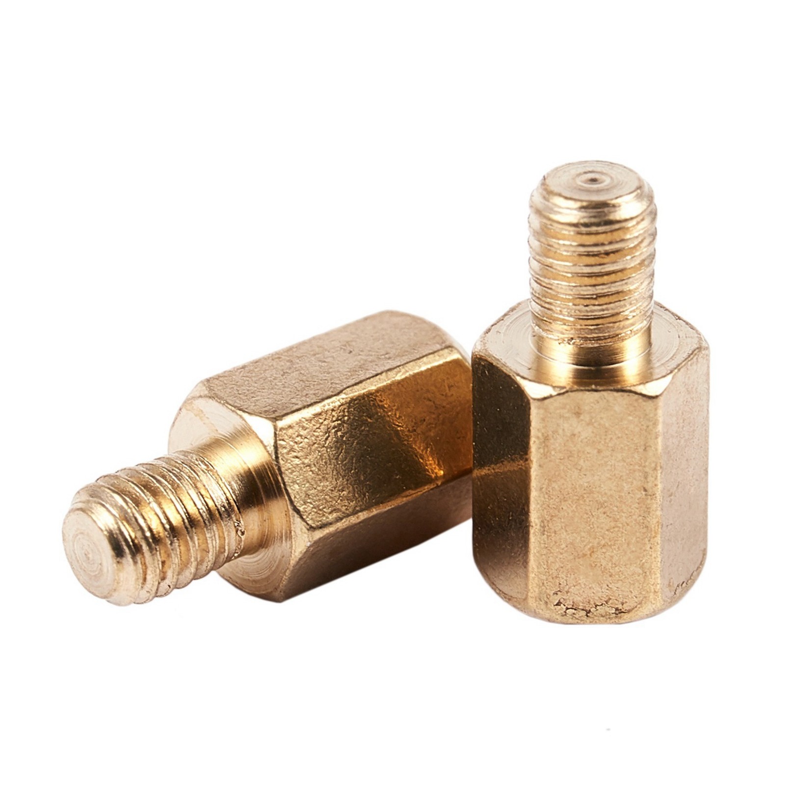 40 Pcs PC PCB Motherboard Brass Standoff Hexagonal Spacer M3 6+4mm U1S67730