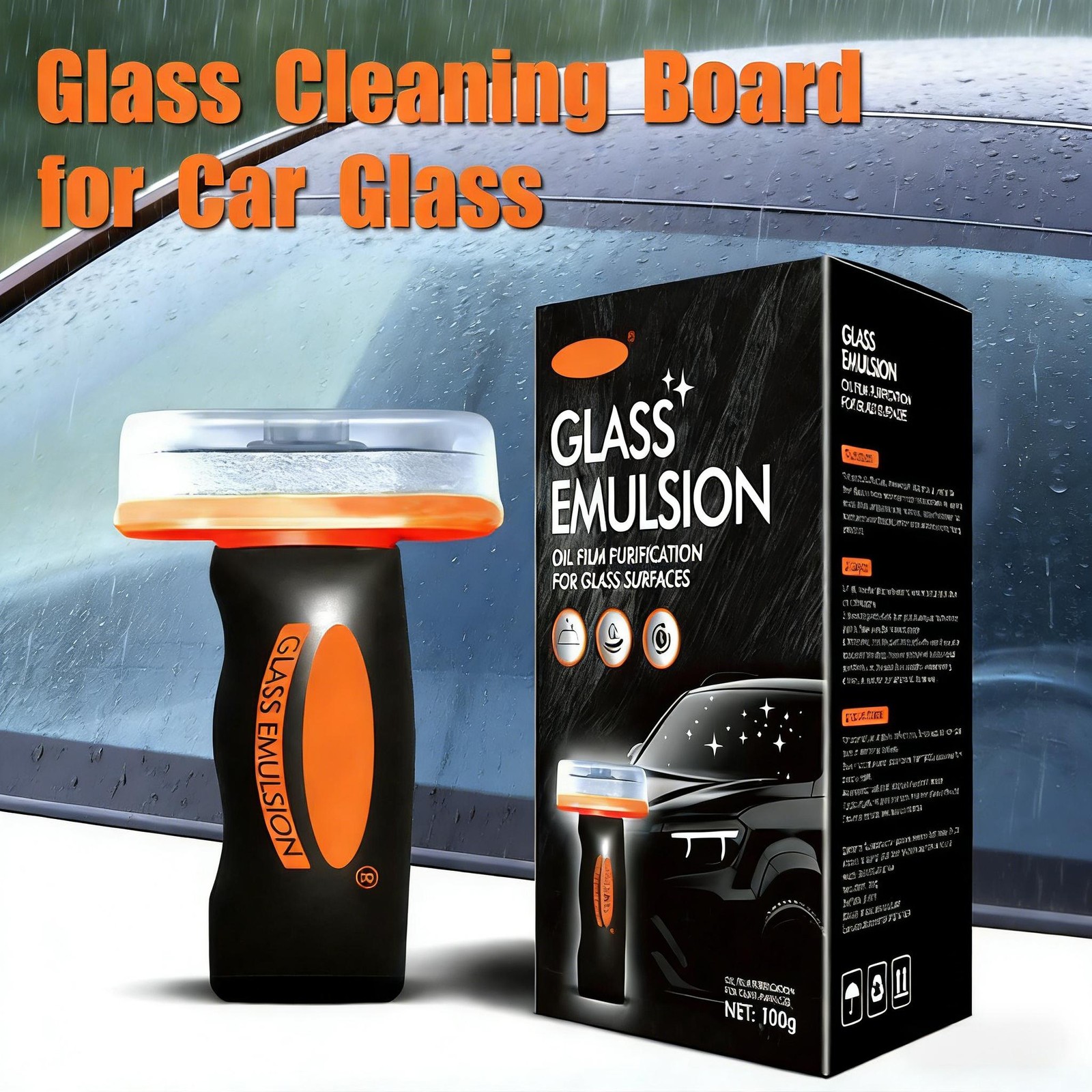 Qifor Glass Cleaner,Qifor Car Oil Film Cleaner Glass Guard,Automotive Oilfilm A
