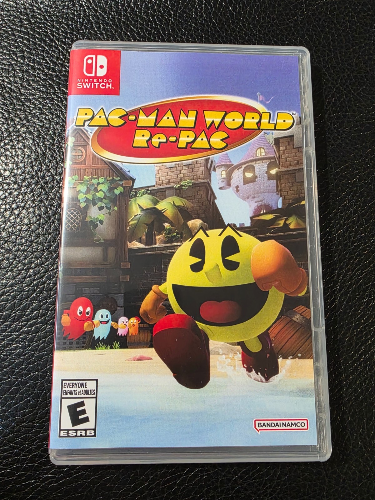Replacement Case (NO GAME) Nintendo Switch PAC-MAN World Re-PAC