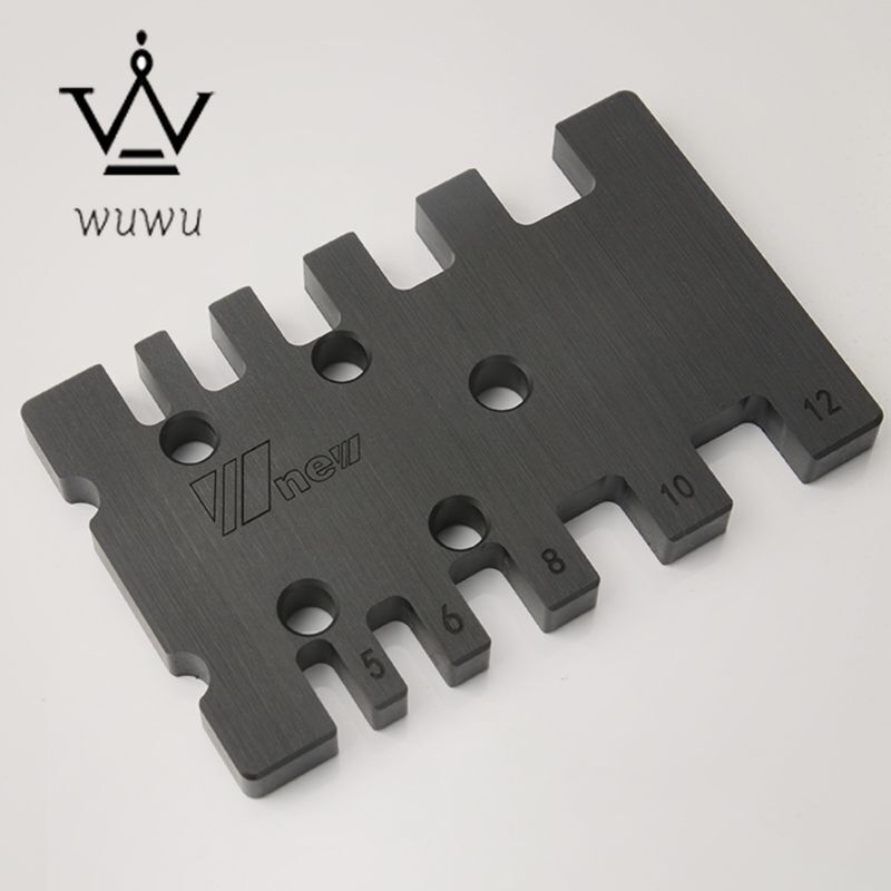 Woodworking Tenon Gauge Template Track Miter Mortise Dovetail Maker Jig Block