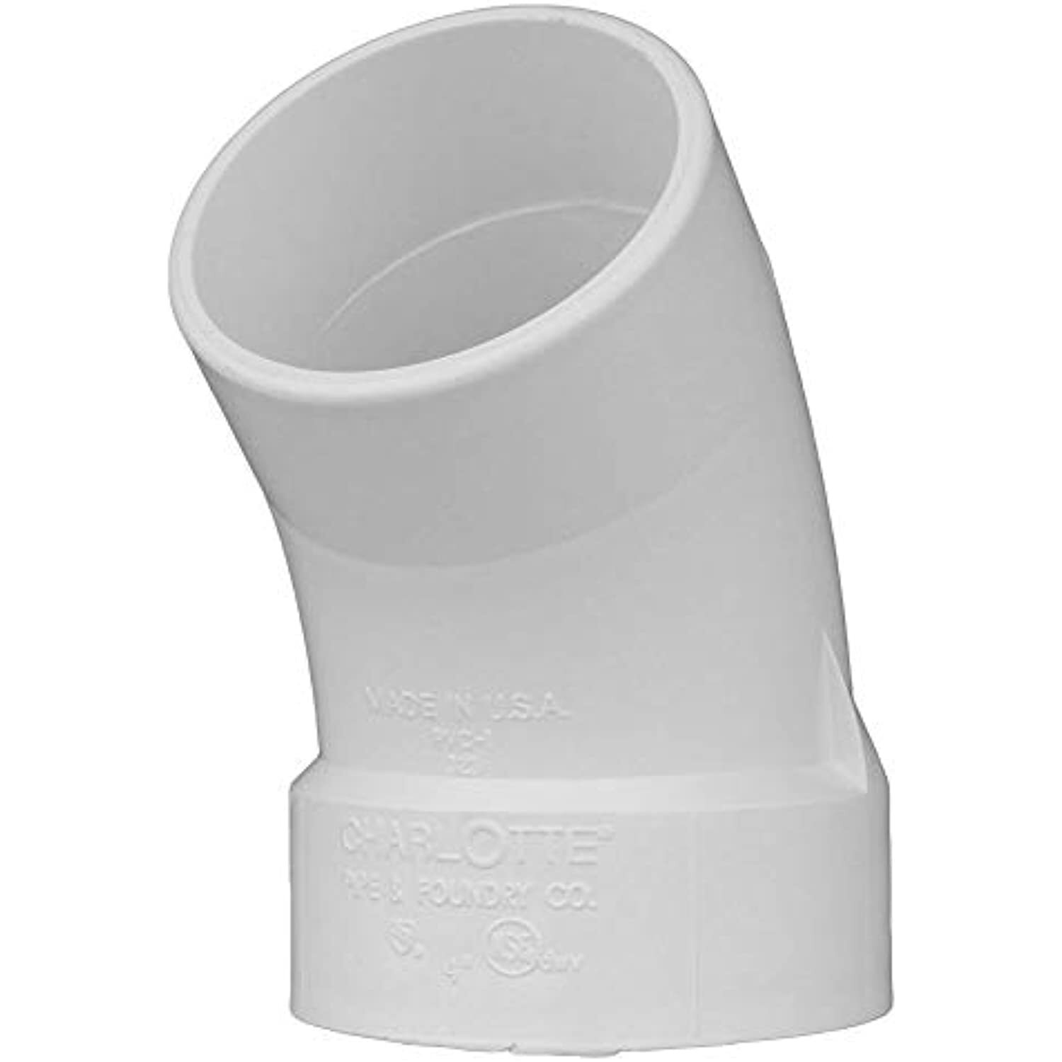 CHARLOTTE PIPE 4 DWV 1/8 Bend Street DWV (Drain, Waste and Vent) (1 Unit Piece)