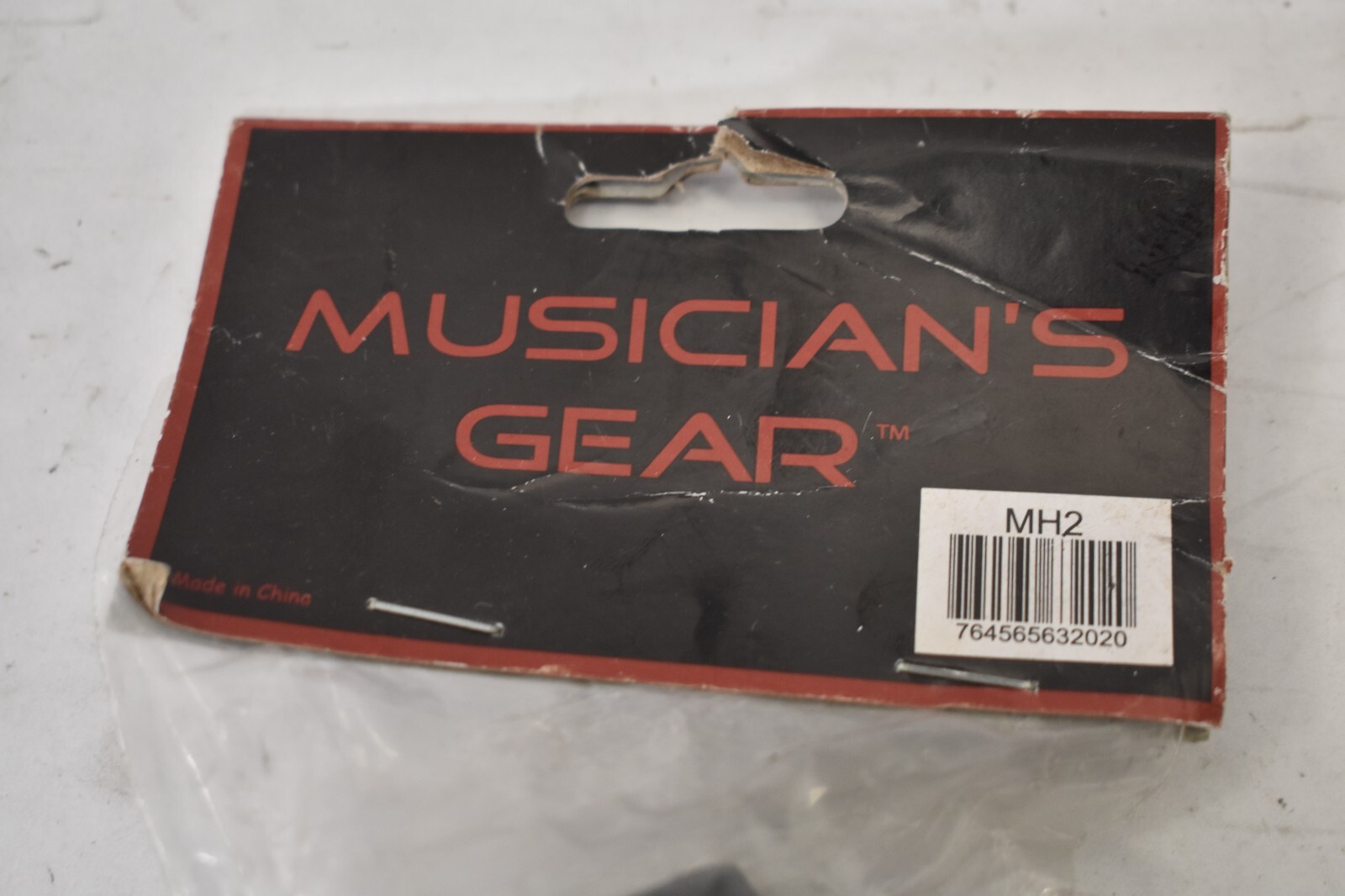 Musician's Gear MH2 Microphone Holder Black Finish Instrumental Tool Accessory
