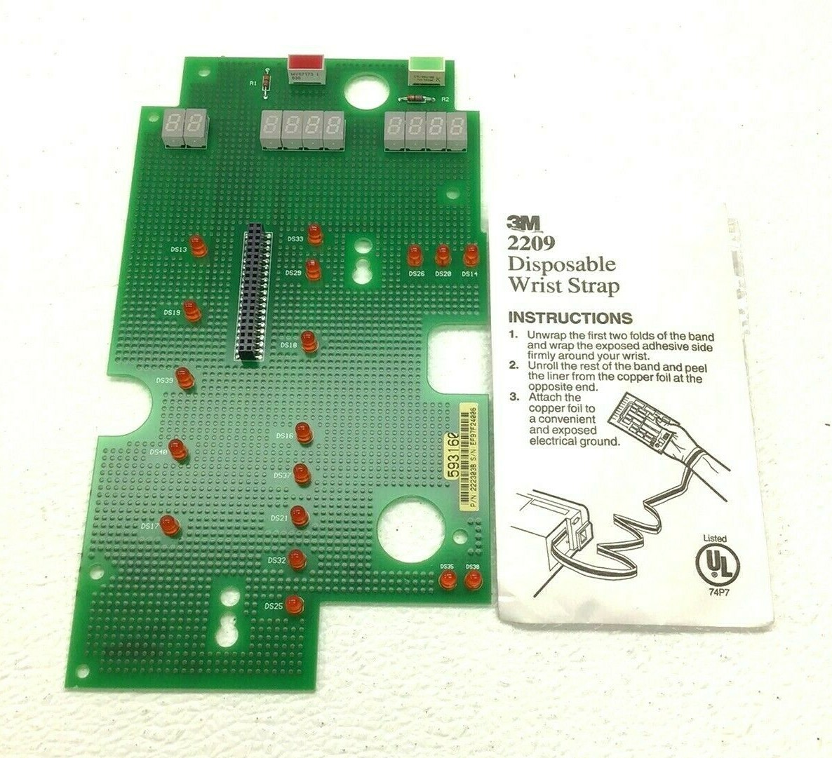 NEW NORDSON 234426 LED DISPLAY BOARD PN/ 222303B S/N EF97F24006
