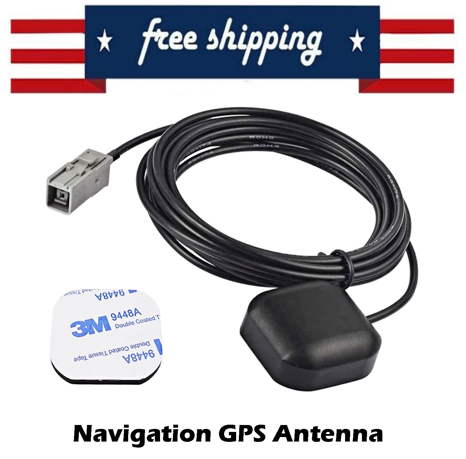 Replacement GPS Navigation Antenna for KENWOOD DNX-692 DNX692 Car Radio Stereo