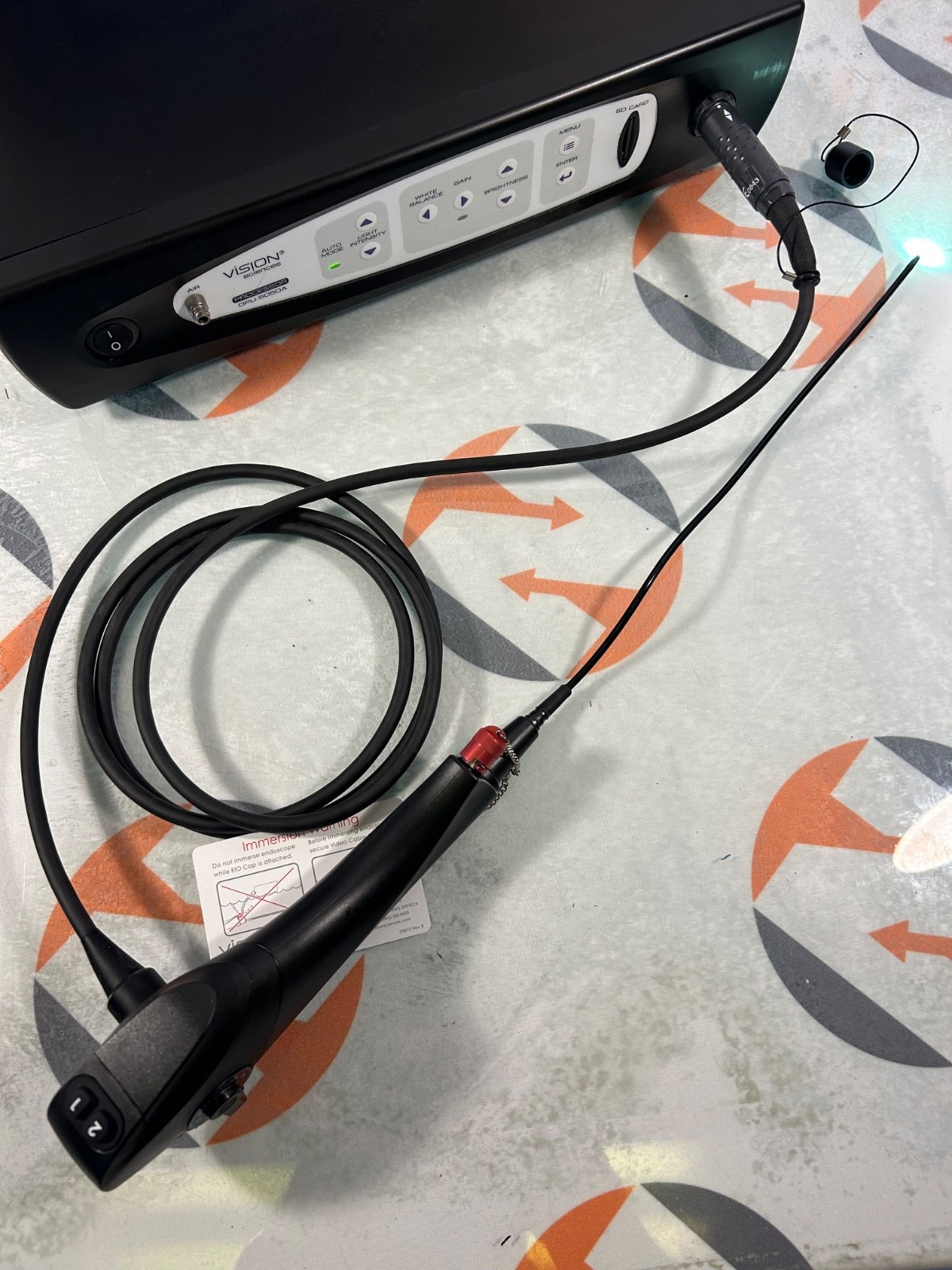Vision Sciences ENT-5000 Flexible Endoscope with Case