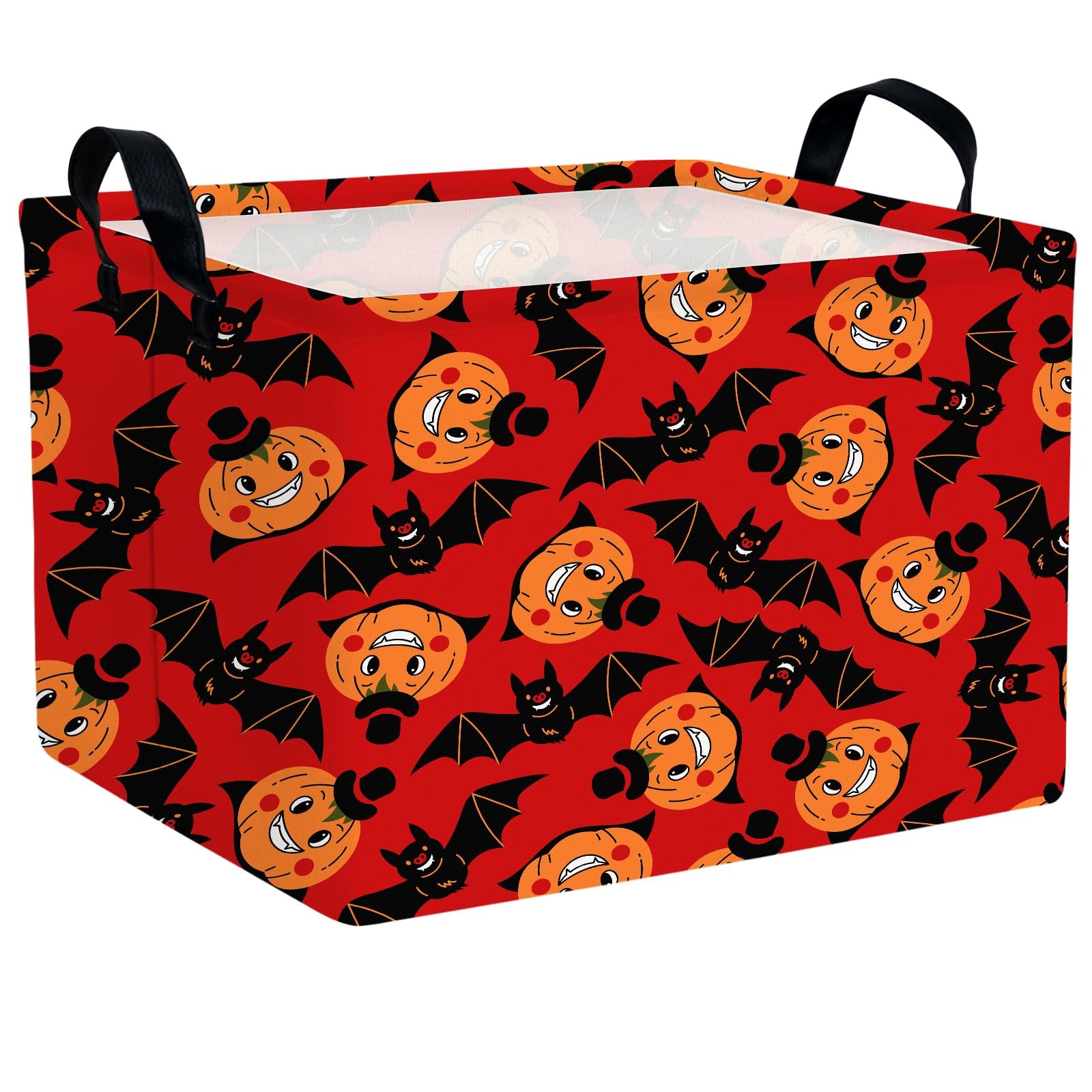 BOAMAU Large Halloween Themed Candy Gift Basket for KidsTrick or Treat Storag...