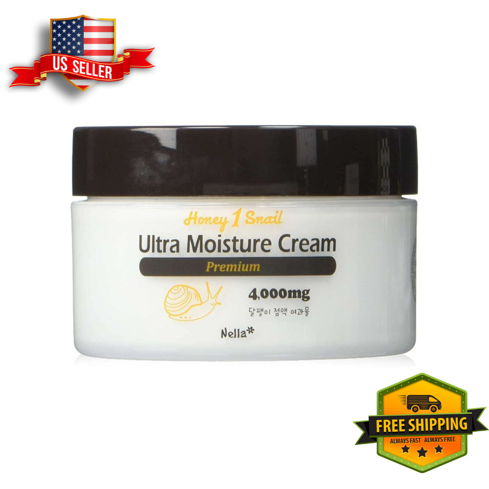 Snail Cream Ultra (KBEAUTY) Enriched Snail Extract 4,000 mg Exp 2027 - US Seller
