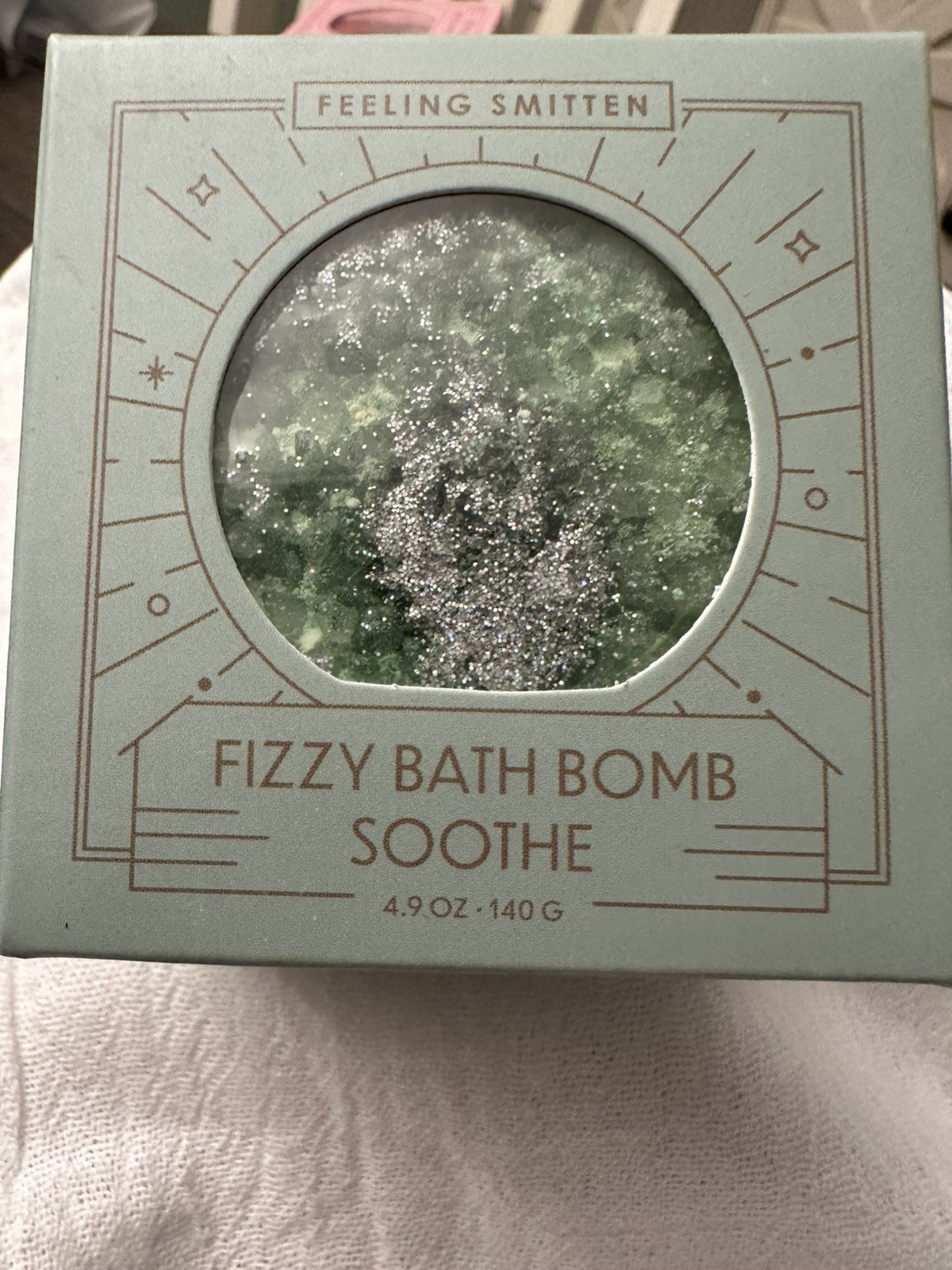 Feeling Smitten Fizzy Bath Bomb SOOTH 4.9 oz