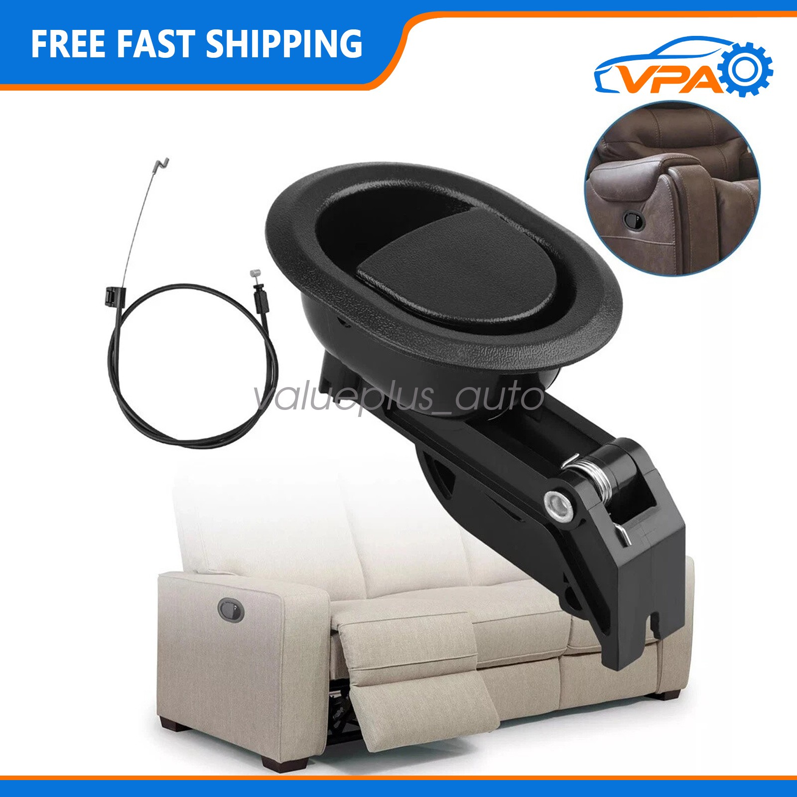 Universal Recliner Sofa Release Pull Handle Chair Couch Cable Lever Replacement