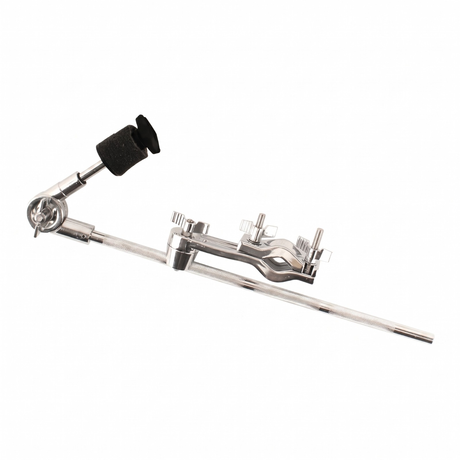Angled Cylindrical Cymbal Arm Rigid Drum Hardware Long-Lasting Metal